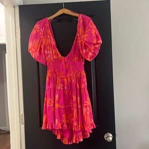 Free People Perfect Day Mini Dress.  Worn once.